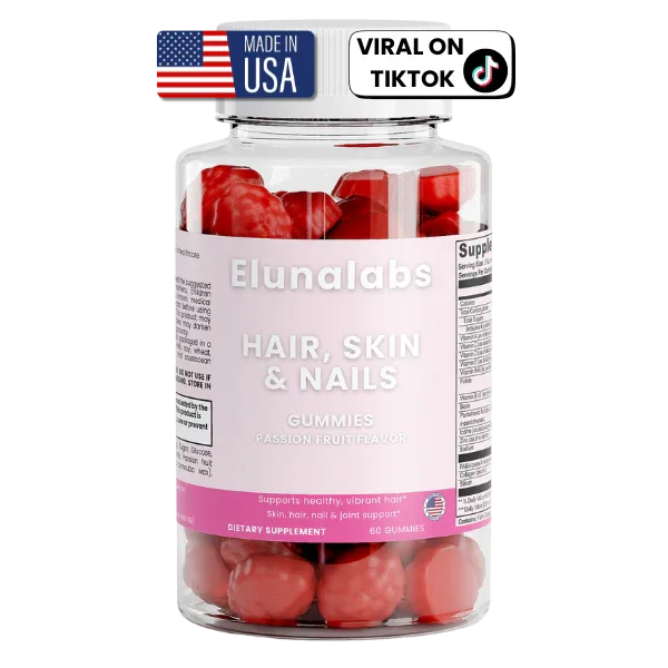Hair, Skin & Nails Gummies - Elunalabs