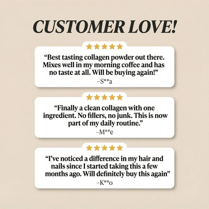 Grass-Fed Hydrolyzed Collagen Peptides - Elunalabs